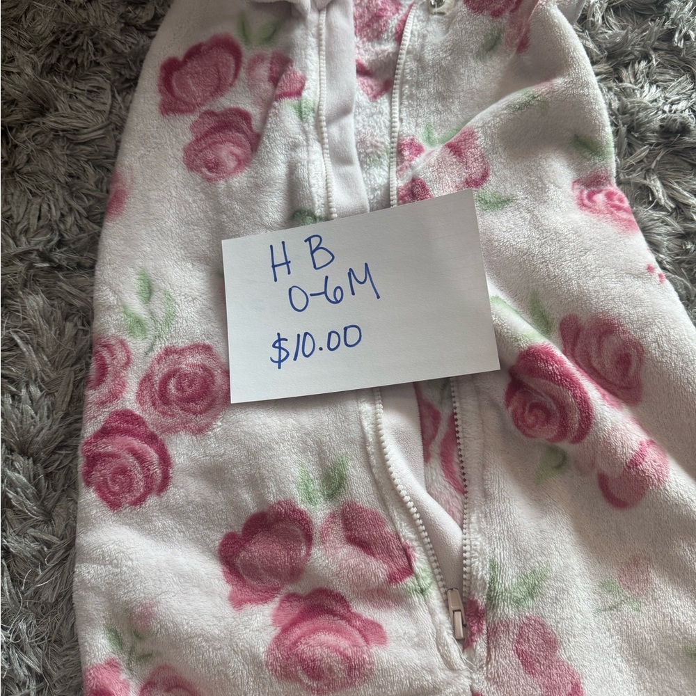 Floral Baby Wearable blanket